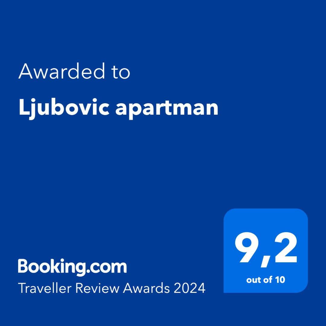 Ljubovic Apartman Podgorica Exterior foto